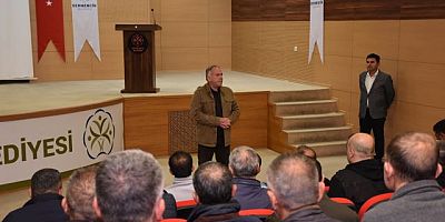 Başkan Öndeş’ten, EYT’den emekli olan çalışanlarına anlamlı uğurlama