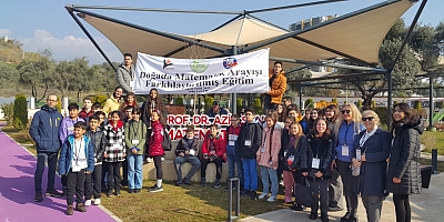 BİLSEM ÖĞRENCİLERİ TÜBİTAK PROJESİNDE İLK ZİYARET EFELER’İN MATEMATİK PARKINA