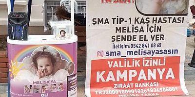Biz Melisa'nın Yanındayız. Ya Sen?
