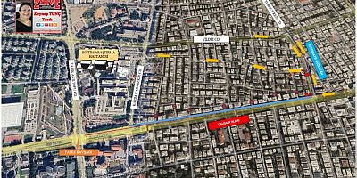 Büyükşehir’den 100. Yıl Bulvarı’nda asfalt çalışması   Turgut Reis Caddesi ile Falez Kavşağı arası trafiğe kapatılacak