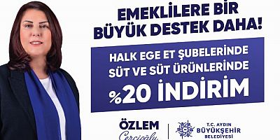 ÇERÇİOĞLU’NDAN EMEKLİYE BİR DESTEK DAHA