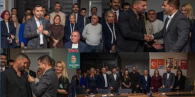 CHP’DE ROZET TÖRENİ: ÖMER GÜNEL “YOLUMUZ DA HEDEFİMİZ DE BİR”