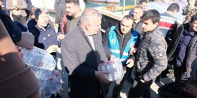  Deniz yoluyla Hatay’a yardım
