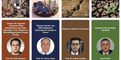 “Deprem ile Yaşamak” Paneli Meslek Odalarının İş Birliği ile 12 Mayıs’ta
