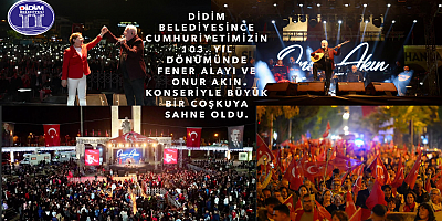 DİDİM BELEDİYE BAŞKANI HATİCE GENÇAY: “BU MEMLEKET BİZİM, BU CUMHURİYET HEPİMİZİN!”