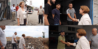 Didim Belediye Başkanı Hatice Gençay, Sanayi Sitesi Esnafıyla Bir Araya Geldi