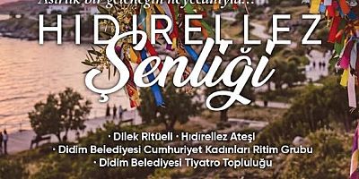 DİDİM BELEDİYESİ’NDEN HIDIRELLEZ ŞENLİĞİ: BAHAR BİRLİKTE GÜZEL