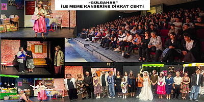 DİDİM BELEDİYESİ TİYATRO TOPLULUĞU “GÜLBAHAR” İLE MEME KANSERİNE DİKKAT ÇEKTİ