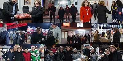 DİDİM’DE YENİ YIL HALKLA VE SAHADA GÖREV YAPANLARLA MERHABA