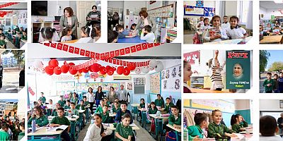 “DİDİM’İN RENKLERİ” BOYAMA KİTABI MİNİKLERLE BULUŞTU