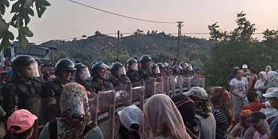 DİRENEN MEZEKÖYLÜ VATANDAŞA JANDARMADAN SERT MÜDAHALE