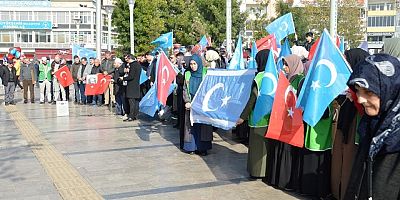 Doğu Türkistan’daki Çin zulmüne kınama