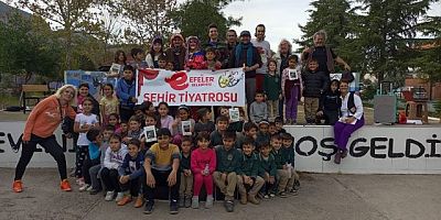 EBŞT SARDES’TE MİNİK TİYATRO SEVERLERLE BULUŞTU 