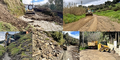 Efeler Belediyesi’nden Fırtına Mesaisi: Kapanan Yollar Anında Açıldı