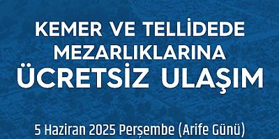 Efeler Belediyesi'nden ücretsiz servis hizmeti