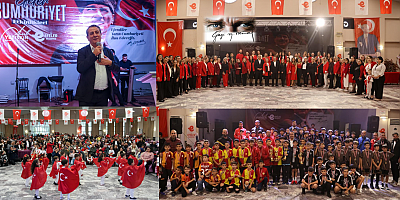 EFELER’DE 29 EKİM COŞKUSU CUMHURİYET’İN 103. YILI RENKLİ ETKİNLİKLERLE KUTLANDI