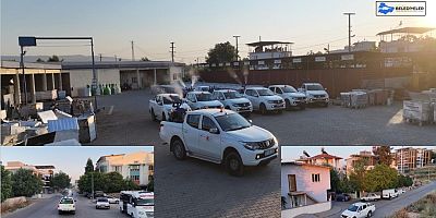 EFELER DE İLAÇLAMA MESAİSİ HIZ KESMİYOR
