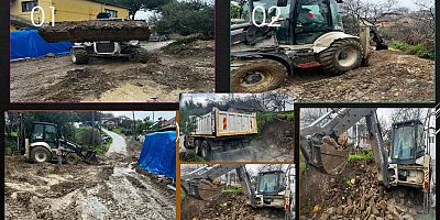 Efeler’Den Sağanak Yağişa Hizli Müdahale