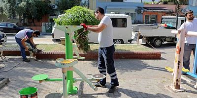 EFELER’İN PARKLARI YENİLENİYOR