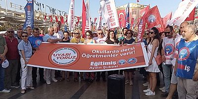 EĞİTİMDE YARATILAN KARANLIK TABLOYA KARŞI HAREKETE GEÇİYORUZ!
