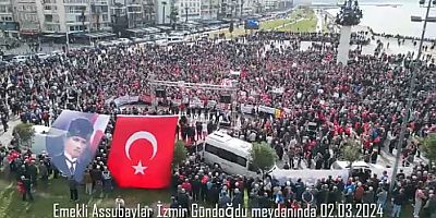 Emekli Astsubaylar Seslerini Duyurmak İçin Gündoğdu Meydanı'ndaydı