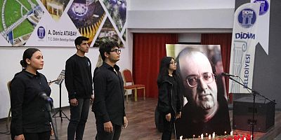 GAZETECİ- YAZAR UĞUR MUMCU DİDİM’DE ANILDI