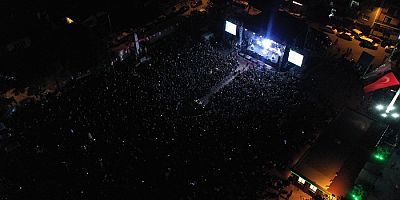 Germencik, incir festivalinde eğlenceye doydu