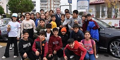 Germencik’te 700 öğrenciye balık ekmek dağıtıldı