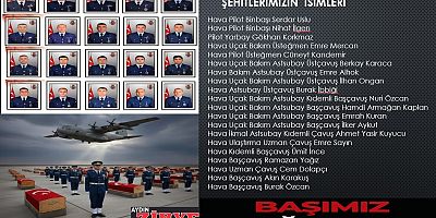 Gürcistan'da düşen kargo uçağındaki 20 şehidimizin isimleri ve memleketleri belli oldu