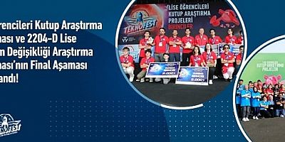 İklim değişikliğine dikkat çeken liseli gençlerden büyük başarı