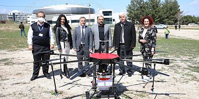 İlk Yerli Tarımsal İnsansız Hava Aracı (TİHA) tanıtıldı