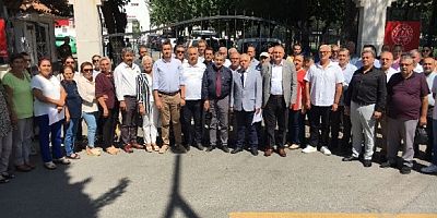 İYİ PARTİ ANDIMIZIN OKUTULMAMASINI PROTESTO ETTİ
