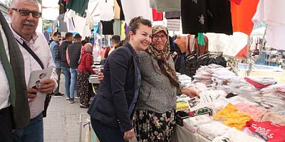 İYİ Parti Milletvekili Adayı  Canpolat  Köşk'te vatandaşın derdini dinledi 
