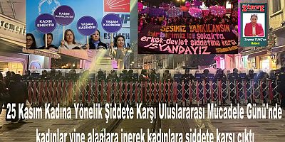 Kadına Yönelik Şiddetle Mücadele Günü etkinliklerine yasak