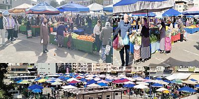 KURTULUŞ SEMT PAZARI YENİ YERİNDE HİZMETE BAŞLADI