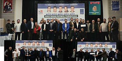 KUŞADASI BELEDİYESİ GÖREV ŞEHİTLERİ FUTBOL TURNUVASI’NDA KUPALAR SAHİPLERİNİ BULDU