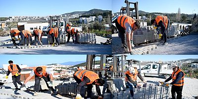 KUŞADASI BELEDİYESİ’NDEN KENT GENELİNDE KESİNTİSİZ YOL MESAİSİ