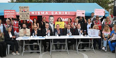KUŞADASI’NDA ADALET VE DAYANIŞMA ÇADIRINDA NET MESAJ