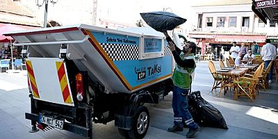 Kuşadası'nda “Alo Çöp Taksi” uygulaması yaşama geçirildi
