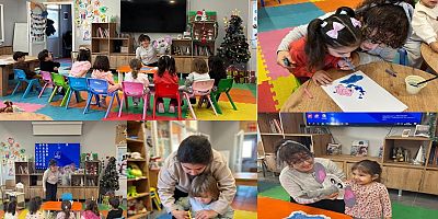 KUŞADASI’NDA ÇOCUKLAR HEM EĞLENİYOR HEM DE BECERİLERİNİ GELİŞTİRİYOR