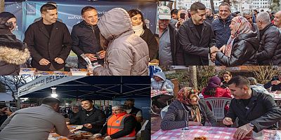 Kuşadası’nda İlk İftar Sofrası İkiçeşmelik’te Kuruldu: Birlik ve Beraberlik Rüzgarı Esti