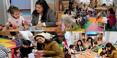 Kuşadası’nda Minik Eller Tasarladıkları Evlerin Bahçesine Tohum Ekti