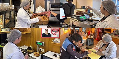 KUŞADASI’NDA SİMİT FİYATLARI DENETİMDEN GEÇTİ