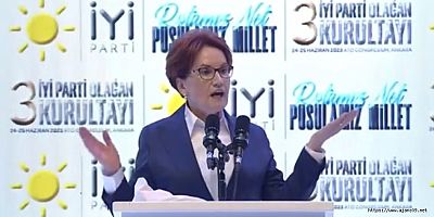 Meral Akşener'den Kurultayda Çok Sert Sözler