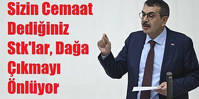 Milli Eğitim Bakanı Tekin Meclis'te Cemaat ve Tarikatları Savundu