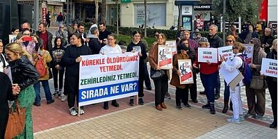 Nazilli'de hayvanseverler köpek ölümlerine tepki gösterdi