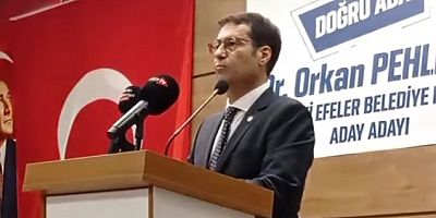 Orkan Pehlivan, Efeler Belediye Başkan Aday Adaylığı için tanıtım toplantısı düzenlendi.