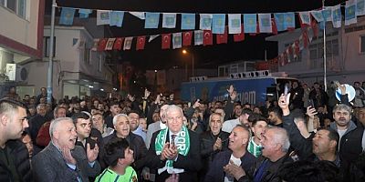 OVAEYMİR DE “AYNEN DEVAM” DEDİ BAŞKAN ATAY ZAFERE KOŞUYOR