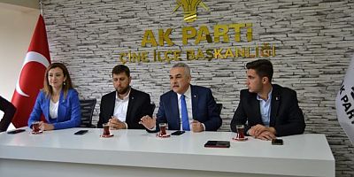 Savaş memleketi Çine'de ilgiyle karşılandı