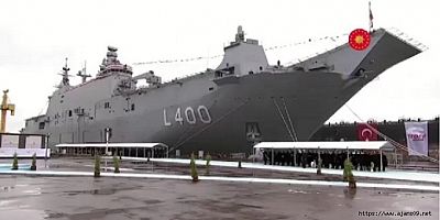 SİHA Gemisi TCG ANADOLU (L-400) Deniz Kuvvetlerine Teslim Edildi